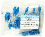 Szczoteczki międzyzębowe - TePe ID Original (0.60mm) niebieskie 25szt. - zestaw szczoteczek międzyzębowych - miniaturka - grafika 1