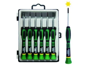 Jonnesway (R) Komplet 6 szt. wkrętaków precyzyjnych torx D3750T06S - Śrubokręty - miniaturka - grafika 5