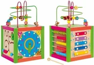 Zabawki interaktywne dla dzieci - Woodyland Sześcian Edukacyjny 90837 - miniaturka - grafika 1