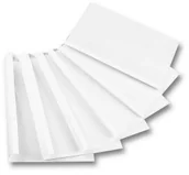 Okładki do laminatorów i bindownic - Opus Termookładka A4 Thermolux 3 mm biała 100 sztuk OP396 - miniaturka - grafika 1