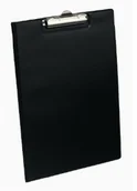 Deski z klipsem - Bantex PODKŁADKA Z KLIPEM I OKŁADKĄ CZARNA - miniaturka - grafika 1
