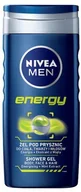 Żele pod prysznic dla mężczyzn - Nivea żel pod prysznic Men Energy 250ml - miniaturka - grafika 1