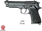 Repliki - broń - Denix UNIKATOWA BERETTA 92F 9MM PARABELLUM REPLIKA BRONI - miniaturka - grafika 1