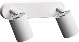 Nowodvorski EYE SPOT WHITE 6015 Reflektorek Biały podwójny - Lampy sufitowe - miniaturka - grafika 2