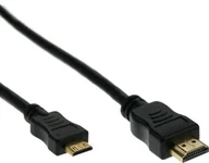 Kable - InLine High Speed HDMI Mini wtyczka kabla, a na C, pozłacane. Kontakty, czarny, 1,5 m 4043718097333 - miniaturka - grafika 1