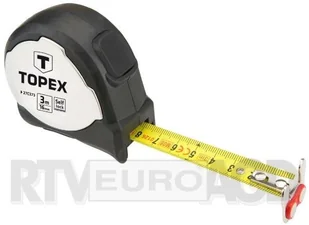Topex Pomiarowe Miara zwijana 5 m 27C375 - Poziomice, łaty, miary - miniaturka - grafika 2