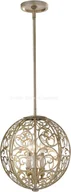 Lampy sufitowe - Elstead Lighting Lampa wisząca ARABESQUE kol. Srebrny PATYNA (FE/ARABESQUE3) - Feiss - - miniaturka - grafika 1