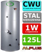 Zasobniki i wymienniki - Joule Bojler Cyclone 125L 1-wężownica 1W nierdzewka wymiennik podgrzewacz CWU 12 - miniaturka - grafika 1