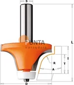 Frezy - CMT FREZY ZAOKRĄGLAJĄCO - TRYMUJĄCE DO TWARDYCH MATERIAŁÓW 966.602.11 - miniaturka - grafika 1