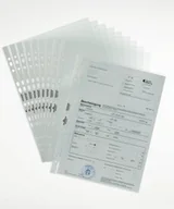 Koszulki na dokumenty - DURABLE Koszulka na dokumenty A4 pionowa, przezroczysta, 80 - miniaturka - grafika 1