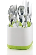 Suszarki do naczyń - Guzzini Ociekacz na sztućce My Kitchen zielony (29010084) - miniaturka - grafika 1