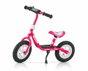 Rowerki biegowe - Milly Mally Dusty 10" Pink-White - miniaturka - grafika 1