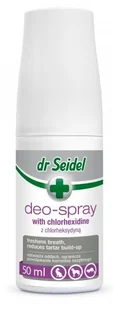 Dr Seidla Dr Seidel Deo-Spray Z Chlorheksydyną - Higiena Jamy Ustnej 50Ml - Higiena jamy ustnej zwierząt - miniaturka - grafika 4