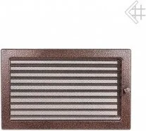 Kratki.pl Kratka 22/30 miedziana małe oko z żaluzją - Akcesoria kominkowe Kratki.pl Kratka 22/30 miedziana małe oko z żaluzją - Akcesoria kominkowe - miniaturka - grafika 1