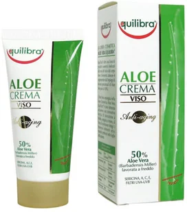 EQUILIBRA ALOESOWY PRZECIWSTARZENIOWY KREM DO TWARZY 50ml - Kremy do twarzy - miniaturka - grafika 2