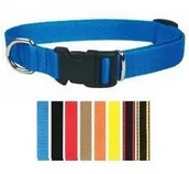 Obroże dla psów - Chaba Obroża Taśma Regulowana 10Mm X 30Cm Czerwona - miniaturka - grafika 1