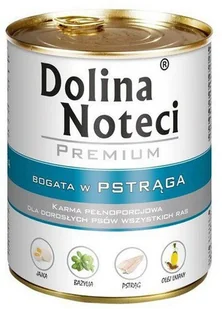 Dolina Noteci Premium Pies Pstrąg puszka 800g - Mokra karma dla psów - miniaturka - grafika 2