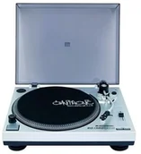 Gramofony - Omnitronic 10603043 BD-1380 USB obrotowy talerz gramofonu Srebrny 10603043 - miniaturka - grafika 1