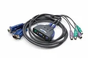 Przełączniki KVM - Aten cs62z 2-Port przełącznik KVM (PS/2) 4710423770577 - miniaturka - grafika 1