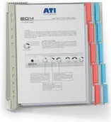 Artykuły biurowe - DURABLE FUNKTION WALL 10 zestaw ścienny z 10 panelami A4 - miniaturka - grafika 1