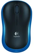 Myszki - Logitech M185 czarno-niebieska 910-002236 - miniaturka - grafika 1