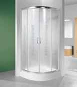 Kabiny prysznicowe - Sanplast TX KP4/TX5b-90 90x90 profil srebrny błyszczący szkło W14 600-271-0061-38-220 - miniaturka - grafika 1