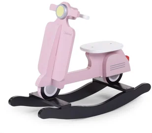CHILDHOME CHILDWOOD Skuter na biegunach, różowy i czarny, CWRSP - Zabawki na biegunach - miniaturka - grafika 4