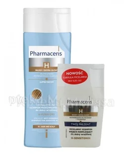Pharmaceris SPECJALISTYCZNY SZAMPON PRZECIWŁUPIEŻOWY do skóry wrażliwej, łupież suchy H-PURIN DRY - Szampony do włosów - miniaturka - grafika 2