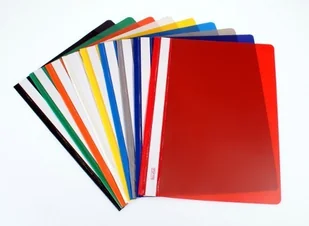 Skoroszyt A4 twardy zielony - Szkolne artykuły papiernicze - miniaturka - grafika 2