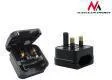 Maclean Maclean ADAPTER GNIAZDO EU NA WTYK UK CZARNY MCE71 2_420277 - Huby USB - miniaturka - grafika 2