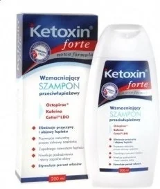 Ketoxin KETOXIN FORTE szampon przeciwłupieżowy 200ml - Szampony do włosów - miniaturka - grafika 3