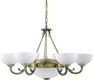 Lampy sufitowe - Rabalux Żyrandol klasyczna OPRAWA wisząca MARLENE 8546 IP20 Patyna biały - miniaturka - grafika 1