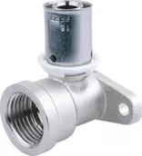 Akcesoria grzewcze - Perfexim Kolanko ZAPRASOWYWANE NAKRĘTNE Z MOCOWANIEM 20 x 1 - miniaturka - grafika 1