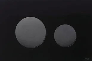 TECE Loop - przycisk spłukujący WC ze szkła - szkło czarne, przyciski czarne 9.2 - Przyciski spłukujące - miniaturka - grafika 3