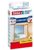 Moskitiery - Tesa Moskitiera okienna COMFORT 1,3m x 1,5m biała - miniaturka - grafika 1