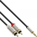 Kable - InLine Kabel Jack 3.5mm na 2x Cinch 1m 99241 - miniaturka - grafika 1