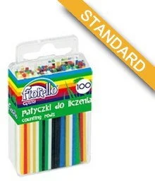 KW Trade Patyczki do liczenia 100 sztuk KW582 - Pomoce naukowe - miniaturka - grafika 2