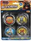 Figurki dla dzieci - Epee Slingers Medaliony 10-pack - miniaturka - grafika 1
