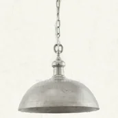 Lampy sufitowe - Eglo LAMPA wisząca EASINGTON 49181 metalowa OPRAWA zwis IP20 kopuła chrom - miniaturka - grafika 1