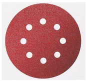Materiały ścierne - Bosch Papier ścierny ekscentryczny z rzepem perforowane wielkość ziarna 60 125 mm Expert for Wood 2608605641 5 szt - miniaturka - grafika 1