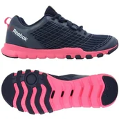 Buty sportowe damskie - Reebok Everchill Train V72018 granatowy - miniaturka - grafika 1