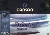 Podobrazia, bloki, papiery - Canson Blok DO AKWARELI MONTVAL FIN 29,7X42 CM A3 300G 12 KARTEK 200807320 - miniaturka - grafika 1