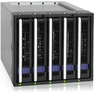 Obudowy i kieszenie na dyski twarde - Icy Dock Kieszeń Wewnętrzna obudowa na 5 dyski 3,5" SATA Raid Backplane MB155SP-B - miniaturka - grafika 1