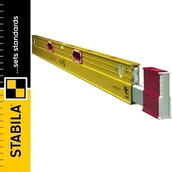 Poziomice, łaty, miary - Stabila Poziomnica teleskopowa magnetyczna TYP 106 TM / 216 / 379 cm - miniaturka - grafika 1