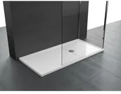 Brodziki prysznicowe - Novellini Olympic Plus 120x90 czarny OL120904-28 - miniaturka - grafika 1