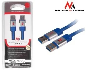 Maclean Kabel DVI Kabel USB 3.0 męskie - męskie1.8 m MCTV-606 - Kable USB - miniaturka - grafika 4