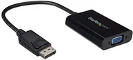 Akcesoria car audio - StarTech Startech DisplayPort na VGA Video Adapter  DP 20 Pin (ST) na konwerter VGA 15 Pin (BU)  1920 X 1200 czarny DP2VGAA - miniaturka - grafika 1