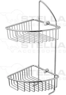 Stella Koszyk narożny podwójny 16.051 - Koszyki łazienkowe Stella Koszyk narożny podwójny 16.051 - Koszyki łazienkowe - miniaturka - grafika 2