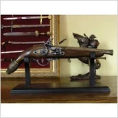 Repliki - broń - WŁOCHY NIEMIECKI SKAŁKOWIEC Z UNIKATOWYM ZDOBIENIEM - miniaturka - grafika 1