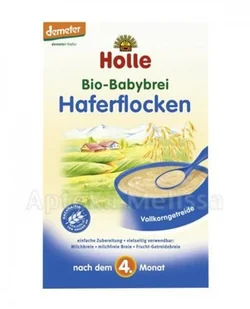 Holle Kaszka BIO owsiana pełnoziarnista - bez mleka, dodatku cukru i konserwantów - Kaszki dla dzieci - miniaturka - grafika 3